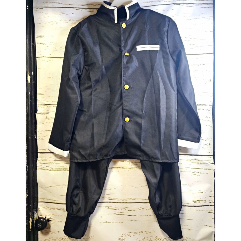 Demon Slayer Corps Kids Cosplay Costume Uniform Jacket Pants Anime Halloween